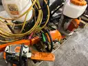 blowers, chainsaws, etc. (lot 2138) .. County