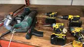 power tools, blower, concrete saw, etc... (lot 9737)