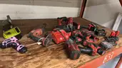 power tools, blower, concrete saw, etc... (lot 9737)