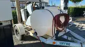 Trailer with water tank, concrete saw .. (lot 1125)