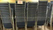 Stacking chairs. .. lot 1138
