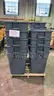 40 gallon trash cans... lot 1184