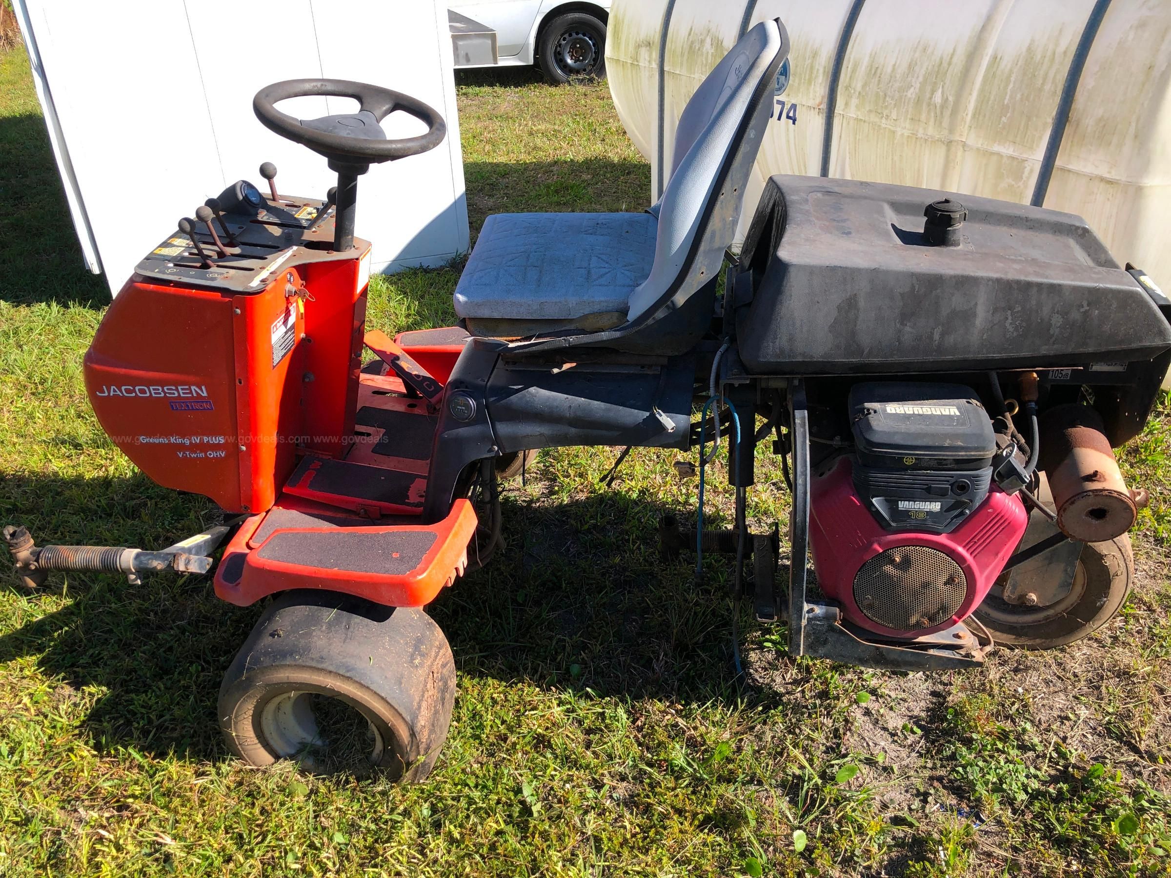 Jacobsen riding online mower