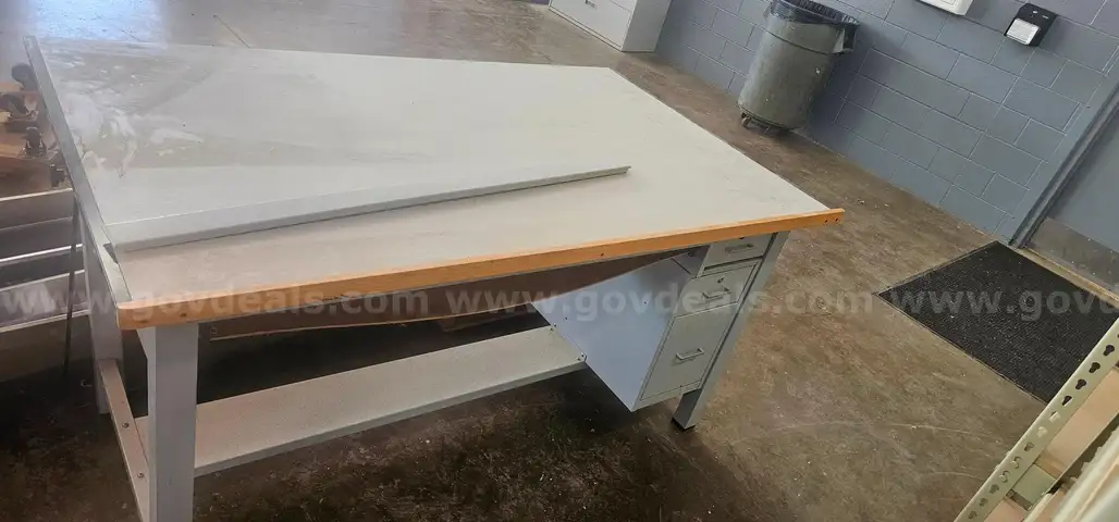 Large drafting table