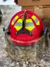 1 Bullard helmet red mat finish