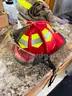 1 Bullard helmet red mat finish