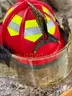1 Bullard helmet red mat finish