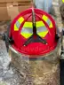 1 Bullard helmet red mat finish