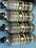 4 MSA 60 minute air cylinders 4500 psi