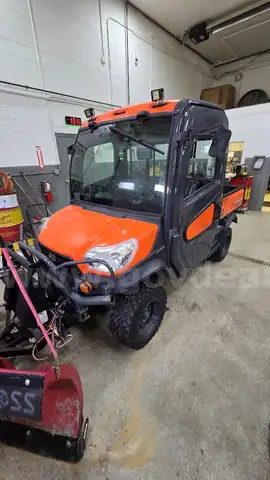 2016 Kubota RTV-X1100C with 6'6" UTV Power-V XT plow Diesel