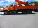 2001 Chevrolet C7H042 Aerial Bucket Truck with Post Puller