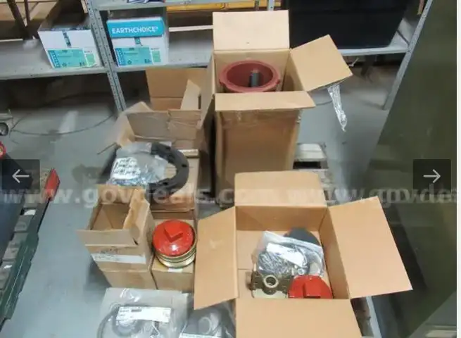 Lot of Fie Hydrant Parts