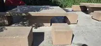 Hardscape Furniture, concrete