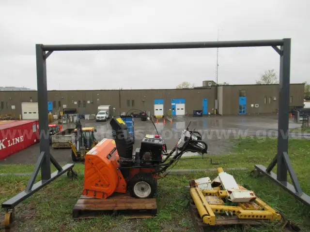 Metal Frame on Wheels