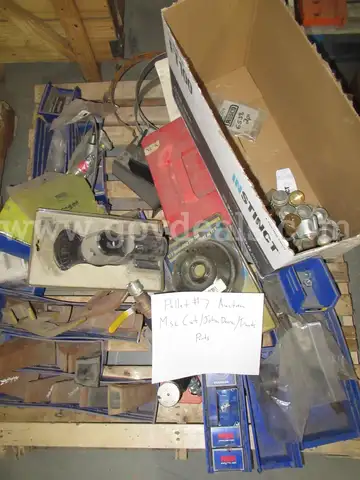 Lot of Caterpillar & John Deere Tractor Parts