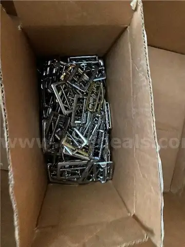 Lot of silver belt buckles