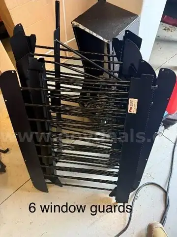 Lot of 6 Pro-Gard window guards