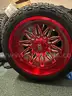 Four (4) new Haida tires 33x12.50R22LT on XD Rims