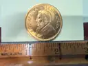 one (1) 1971 gold Krugerrand coin 1 oz circa 1971