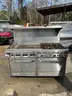S-Series Restaurant Range Gas 60&#x22; with 4 burner, griddle and 2 oven