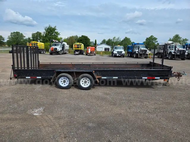 20&#x27; Landscape Trailer-Tandem Axle