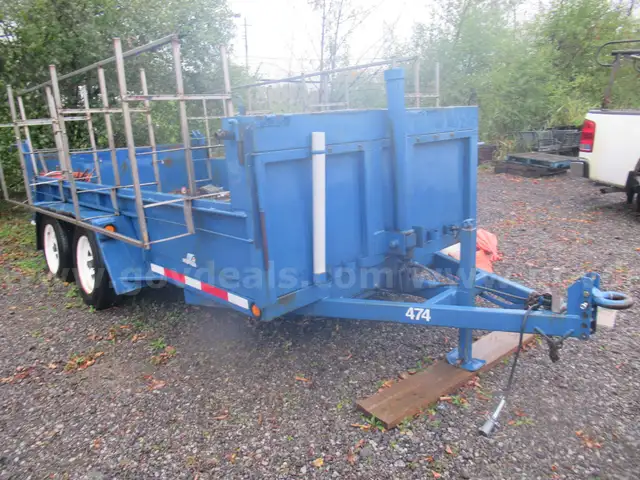Tandem Axle Dump Trailer