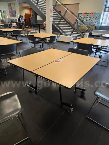 Cafeteria Square Tables