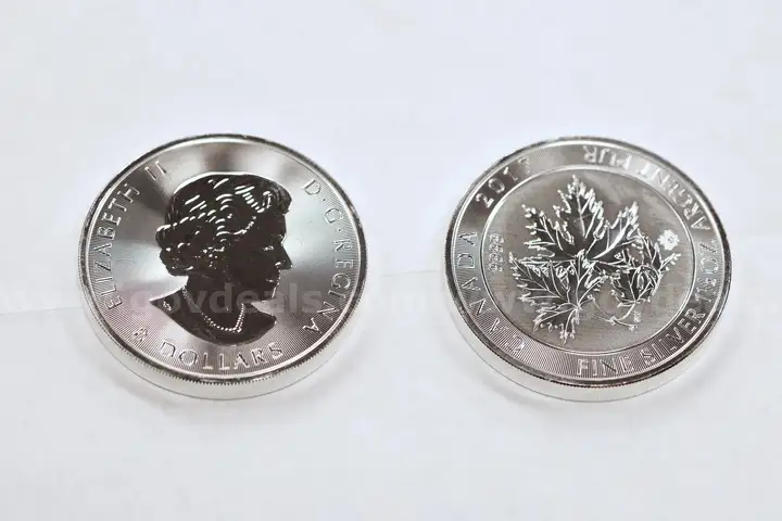 1 Lot of 300 - 1.5 oz Uncirculated Silver Canadian SuperLeaf Coins