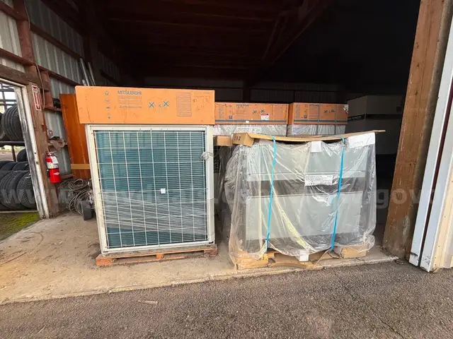 Lot of 5 Mistubishi Electric HVAC Systems