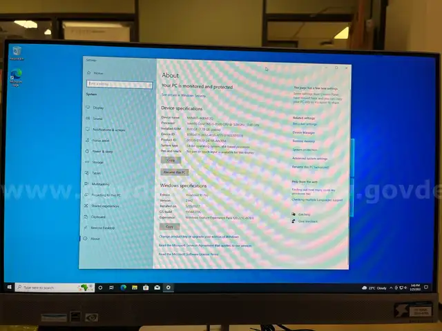 Lot of (3) HP Elite One 800 All-In-One Desktop G4 &#x26; (1) G3