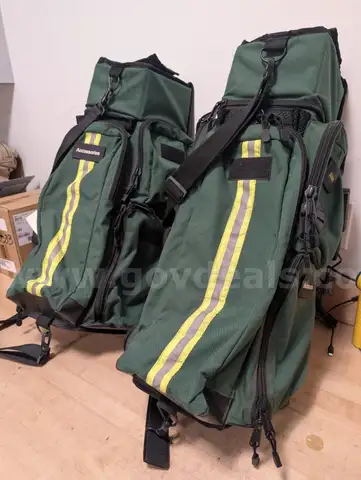 Four misc. EMS bags