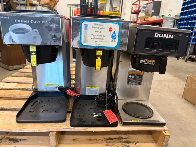 Lot of Coffee Makers