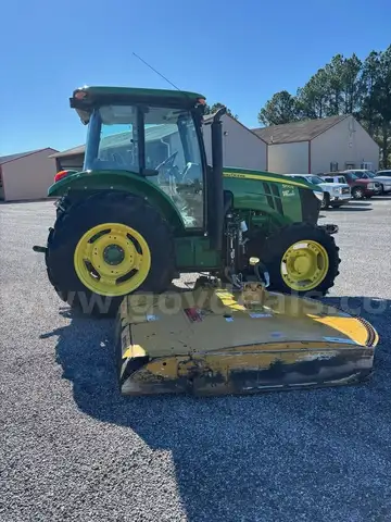 2018 John Deere 5100E with Side Mower