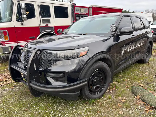 2020 Ford Explorer Police Vehicle