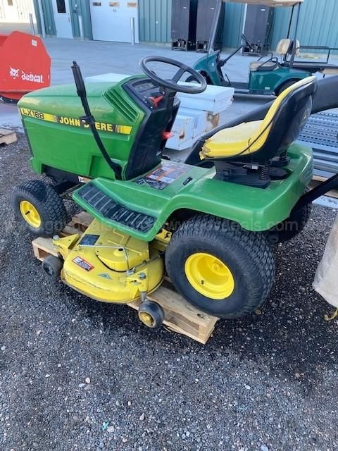 John Deere LX188 Riding Lawn Mower | AllSurplus