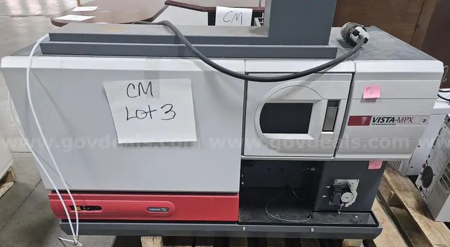 CM Lot 3- Spectrophotometer, Gas Chromatograph, Etc.