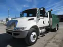 2012 International DuraStar 4300 Service Truck Body w/Hiab Crane