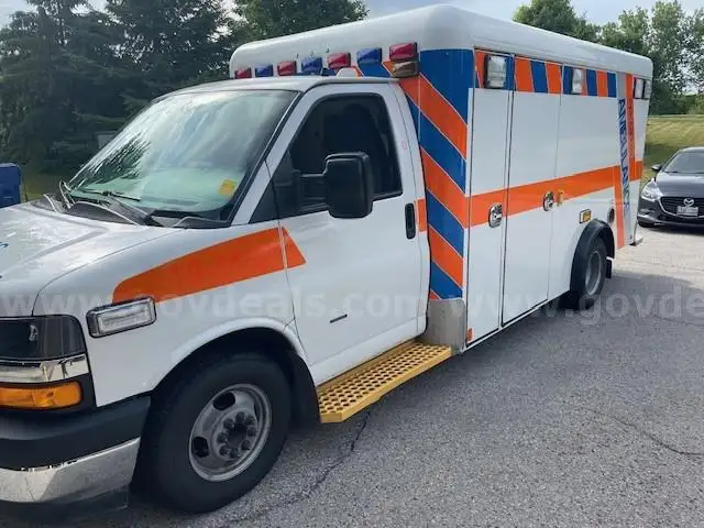 2019 Chevrolet Express 3500 Crestline FleetMAX Ambulance