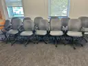 Lot of 12 Office Chairs - Low Back Tilter