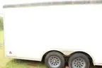 20ft enclosed 2 axle cargo trailer