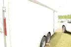 20ft enclosed 2 axle cargo trailer