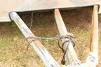 20ft enclosed 2 axle cargo trailer