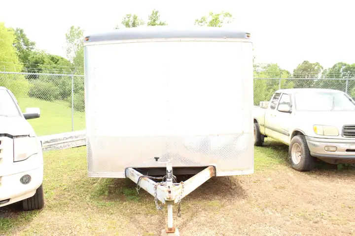 20ft enclosed 2 axle cargo trailer