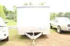 20ft enclosed 2 axle cargo trailer