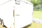 20ft enclosed 2 axle cargo trailer
