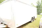 20ft enclosed 2 axle cargo trailer