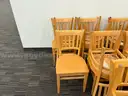 Lot of Wood Chairs