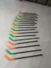 Lot of Floor Hockey Sticks and Pucks