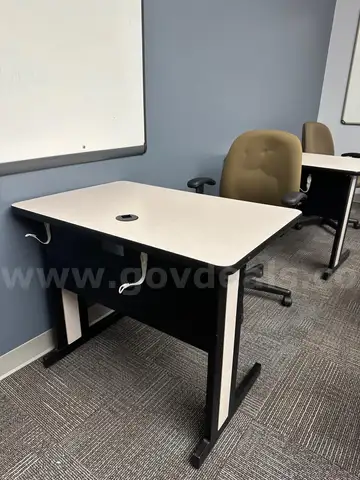 USED - Office Chair and Desk Combo