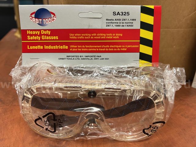 Lot of Unused / New - Heavy Duty Safety Goggles